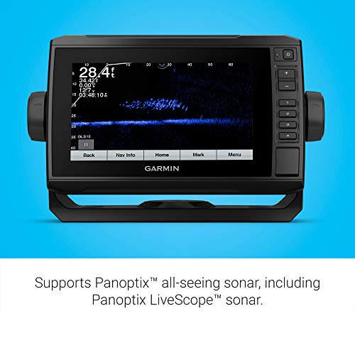 Image of Garmin ECHOMAP UHD 74sv with GT56UHD-TM Transducer, 7 inch inch Keyed-Assist Touchscreen Chartplotter with U.S. BlueChart G3 and Added High-Def Scanning Sonar (010-02520-01)