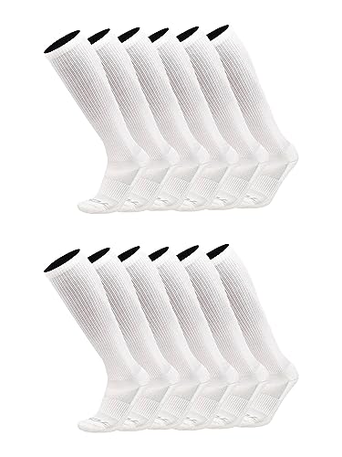 TCK Over the Calf Work Socks 12 Pair Moisture Wicking