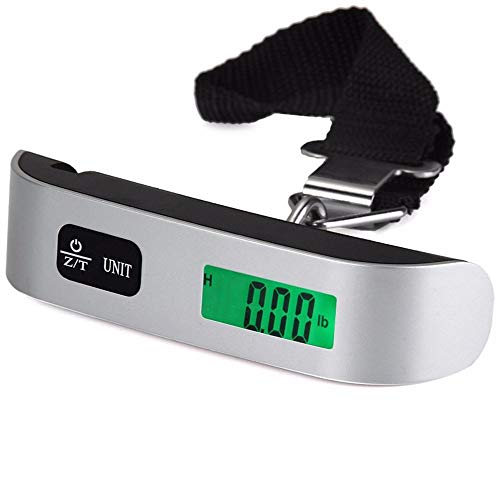 Preisvergleich Produktbild Gepäck Waage Elektronische Gleichgewicht Digital Koffer Waage Beleuchtet Temperatursensor Funktion für die Reise Außen Angeln Camping