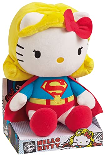 Hello Kitty Dc Comics Super Hero's Plush Soft Toy Set Complete Set #TOP1