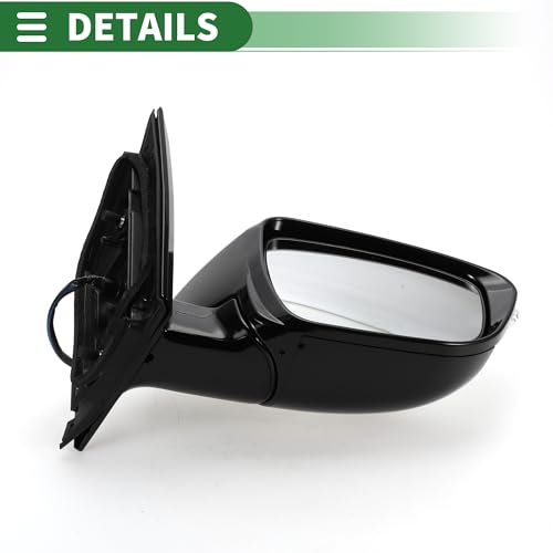 Motoforti Right Passenger Side Door Mirror Replacement Side View Mirror Assembly for Nissan Murano 2015-2020 White Power Mirror Adjustment Manual Folding by Motoforti - Image 4