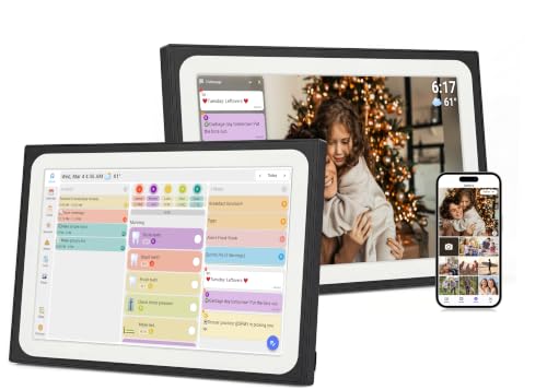 10.1 inch Touchscreen Digital Calendar DROPS TO (BLACK AND WHITE ONLY) - image 1