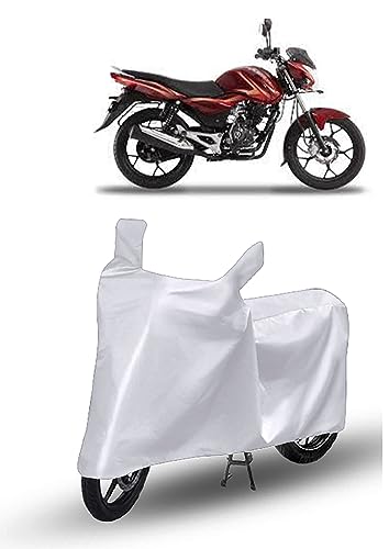 Image of FRONCH Waterproof Bike /SCOOTY Cover for Bajaj Discover 125 (Discover 125 Bike Cover /Discover 125 Bike Cover Waterproof /Bajaj Discover 125 Bike Cover)