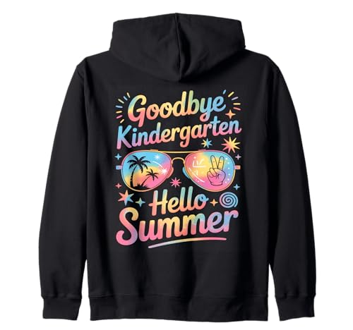 Hello Summer Happy Last Day of School Teacher Student Sudadera con Capucha