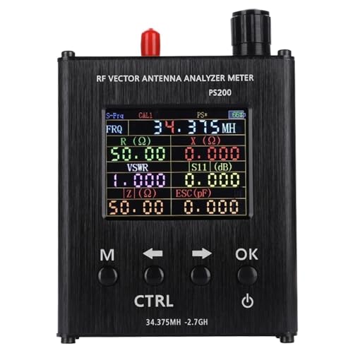 Analizador de antena PS200 UV RF con impedancia vectorial y frecuencia 137.5M-2.7G