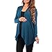 3 Pack Women's Hacci Maternity and Nursing Cardigan - Made in USA