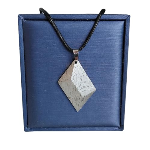 13.5g Muonionalusta meteorite pendant Natural iron meteorite pendant Meteorite slice Collection -LK1022