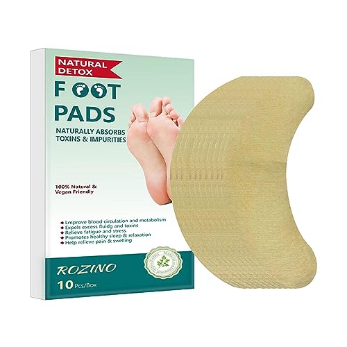 NGUMMS Pieds d'absinthe - 10 coussinets pour pieds en absinthe pour bons pieds | Combinaison d'ingrédients en poudre naturelle pure, feuille adhésive pour pied avec ingrédients naturels