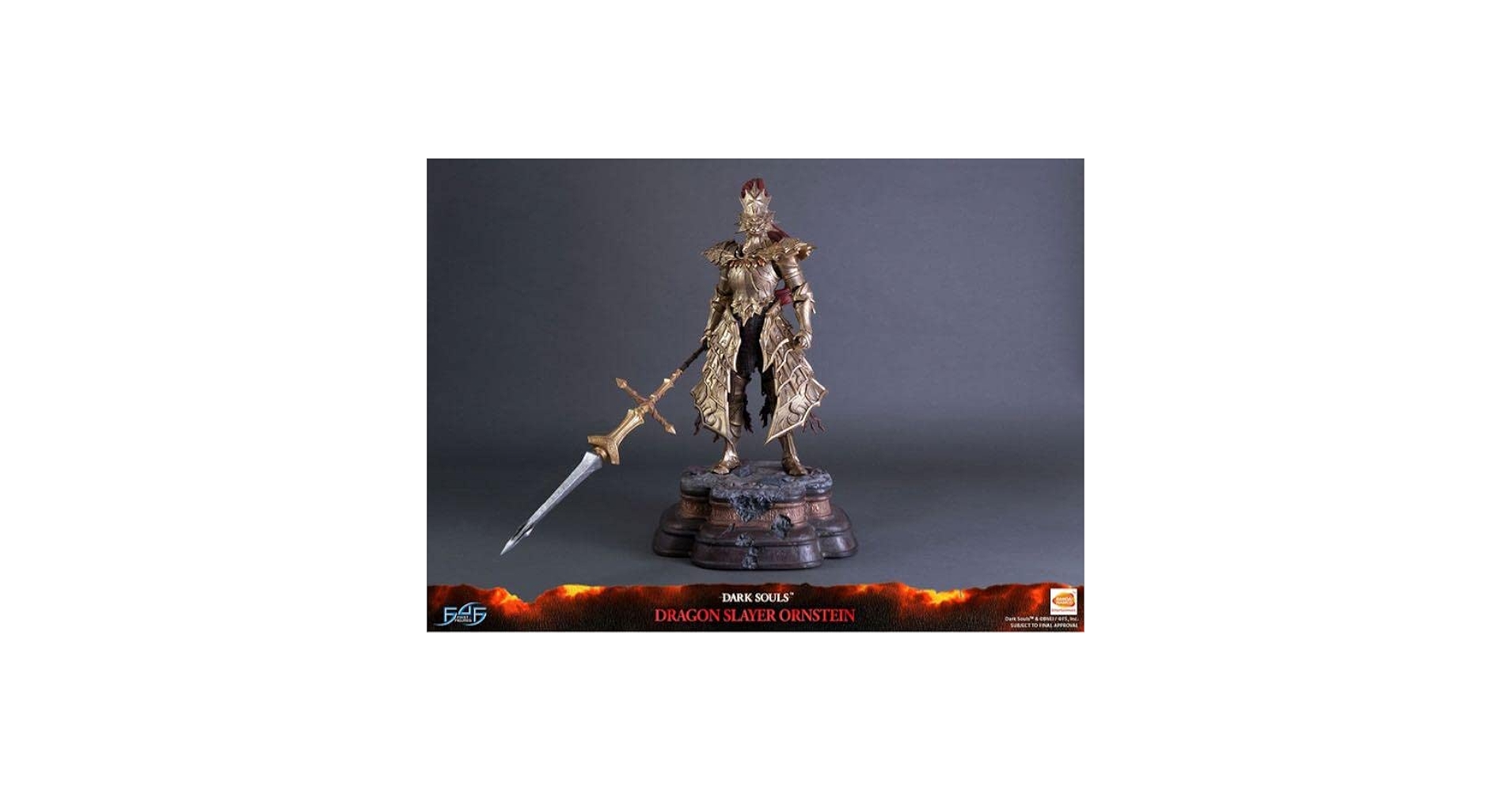 開封品　オーンスタイン　ダークソウル first 4 figures スタチュー ダークソウル/ 竜狩りオーンスタイン スタチュー[First 4