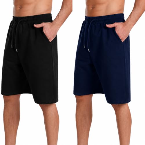 Image of Shorts for Men | Combo Set of 2 Shorts | Soft Fabric | Regular Fit | Sizes (S,M,L,XL,XXL,3XL,4XL,5XL)