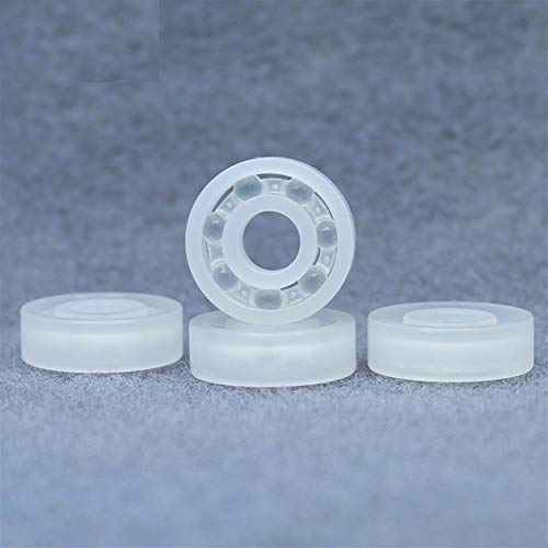 Roulements à en plastique PP628 8x24x8mm avec billes de verre - Lot de 4