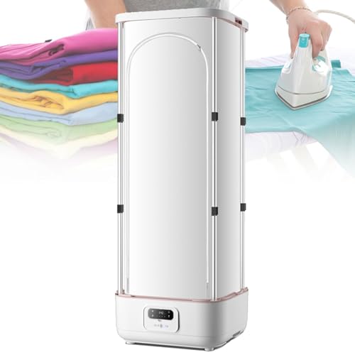 SACLMD Vapore per Vestiti in Piedi,Macchina da Stiro Automatica per Camicie,Potente vaporizzatore per Vestiti Verticale,vaporizzatore per Indumenti Professionale