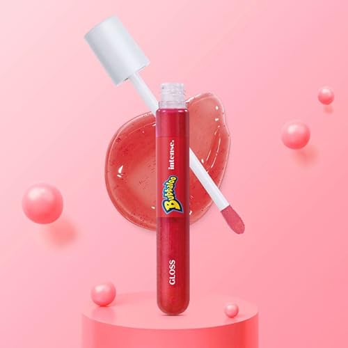 Gloss Labial Vermelho Morango Intense Bubbaloo 5ml