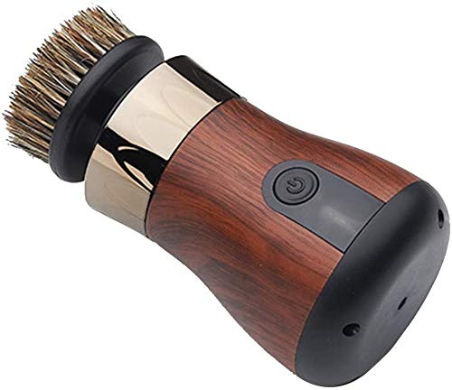 Lucidascarpe Elettrico Ricaricabile USB - Kit Con 6 Testine Per Scarpe, Borse E Divani In Pelle - Foto 6