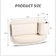 TOEECY Auto Organizer Große Kapazität mit Becherhalter Autositz Lückefüller Organizer Weich und Geschmeidig für Kleinigkeiten Handys（Beige Beifahrer）