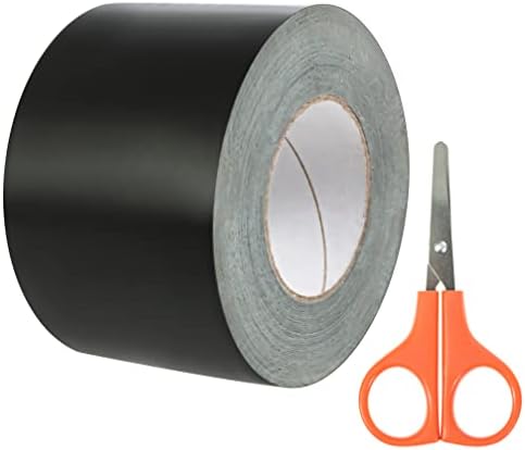 VORVIL Butyl Joist Tape for Decking with Scissors 4" x 50' 1-Roll - Waterproof Flashing Tape for Deck Joists - Heavy Duty Wrap Protector - for Self Adhesive Seal