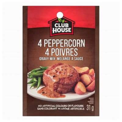 Club House 4-Peppercorn Gravy Mix 31g (5 Pack)