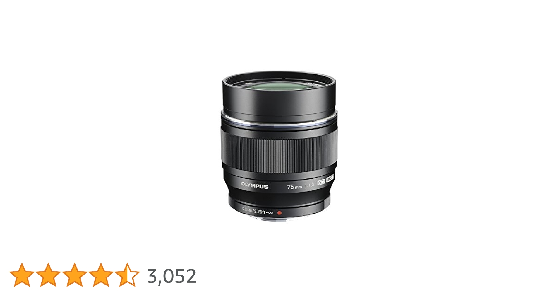 未使用 OLYMPUS M.Zuiko 75mm F1.8 ED 単焦点レンズ Amazon.co.jp: OM SYSTEM/オリンパスOLYMPUS 単焦点レンズ M