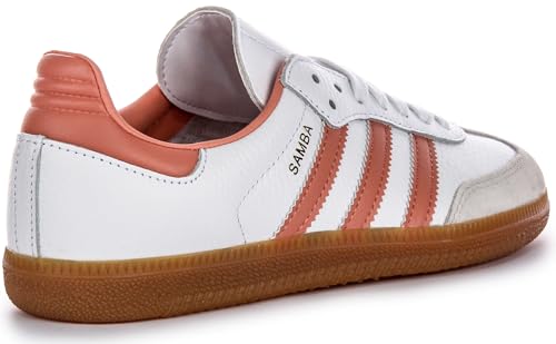 Image of adidas 19000 Samba Unisex Adult Sports Shoes, White, 7.5