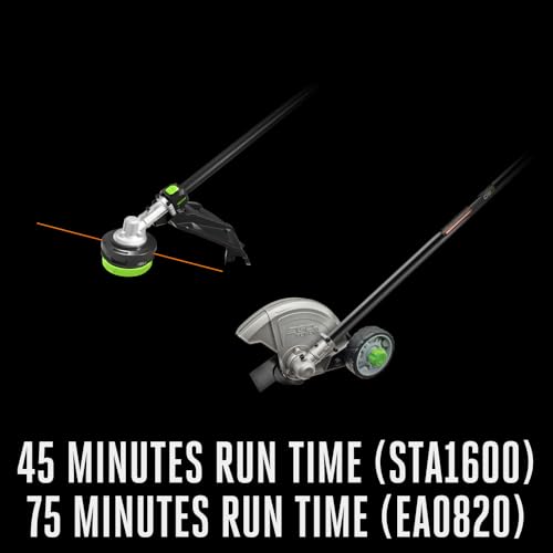 Image of EGO MHC1603 Multi-Head Combo Kit 16-Inch 56-Volt Carbon Fiber String Trimmer with POWERLOAD & 8-Inch Carbon Fiber Edger Attachment & 56-Volt Power Head, 4.0Ah Battery and 320W Charger Included