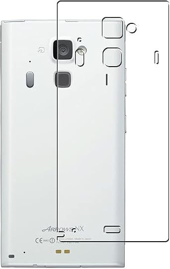2 Pack Back Screen Protector Film, compatible with docomo ARROWS NX F-06E Fujitsu TPU Guard Cover  Not Tempered Glass/Not Front Screen Protectors