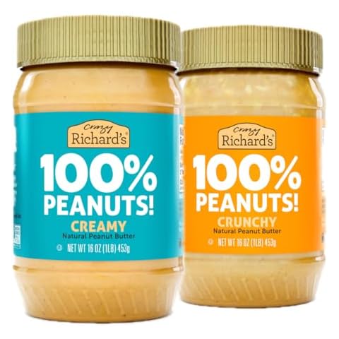 Crazy Richard's 100% All-Natural Peanut Butter Variety Pack Cover