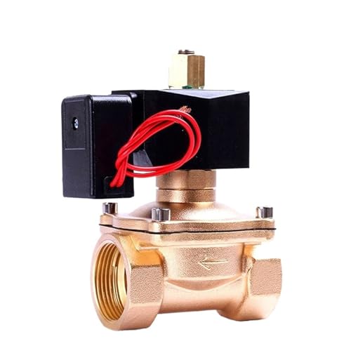 Électrovanne en laiton 1-1/4" NPT 24V de haute précision