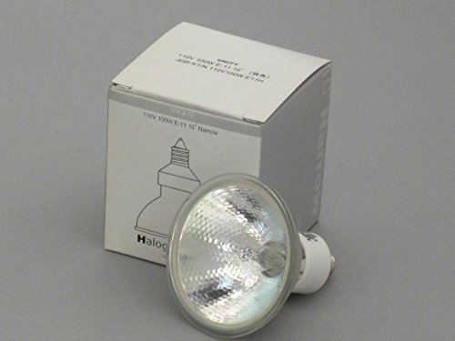 Amazon | ユニティ ハロゲン電球 JDR110V100W 径70mm E11 狭角