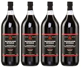 Mavrodaphne aus Patras 4x 2,0l Loukatos Likörwein rot | 15% Vol. | + 20ml Jassas Olivenöl