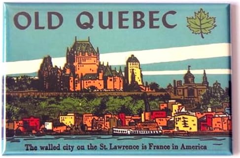 Quebec Travel Fridge Magnet (1.75 x 2.75 inches) image 3