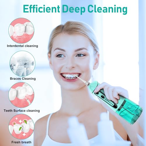 Grinest FL-V28 Water Dental Pik Flosser,Grinest 7 Modes Rechargeable Water Dental Picks thumb #3