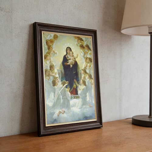 La Vierge avec des anges Bouguereau sur toile de qualité premium