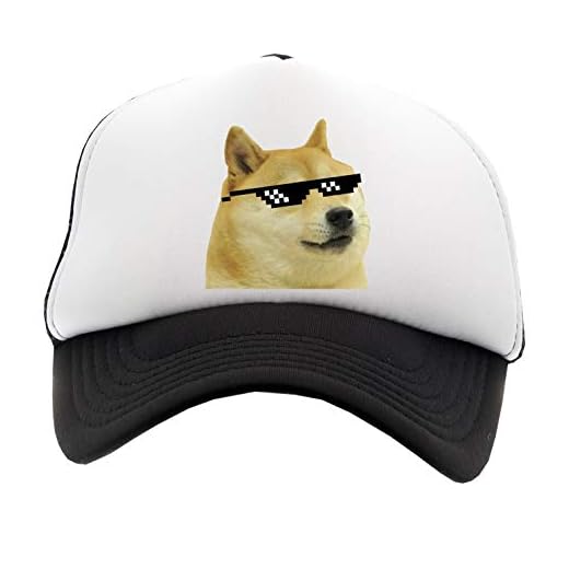 Doge With Sunglasses Keps Baseboll Unisex Killar Tjejer Barn Justerbar Cap Baseball Boy's Girl's Children's Adjustable