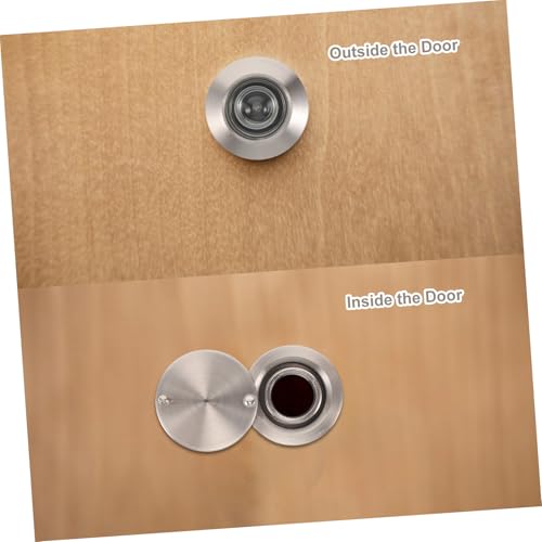 Kit de Mirilla para Puerta Principal con Lente Gran Angular, Metal, para Seguridad en el Hogar miniatura 5