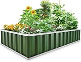 【Estética de Columna Clásica y Atemporal】Inspirada en las columnas de piedra clásicas, esta jardinera viene con múltiples acabados elegantes, añadiendo un toque elegante y sofisticado a tu espacio exterior.
