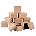 Cheriswelry Lot de 24 boîtes à bijoux carrées en carton kraft pour emballage cadeau de mariage