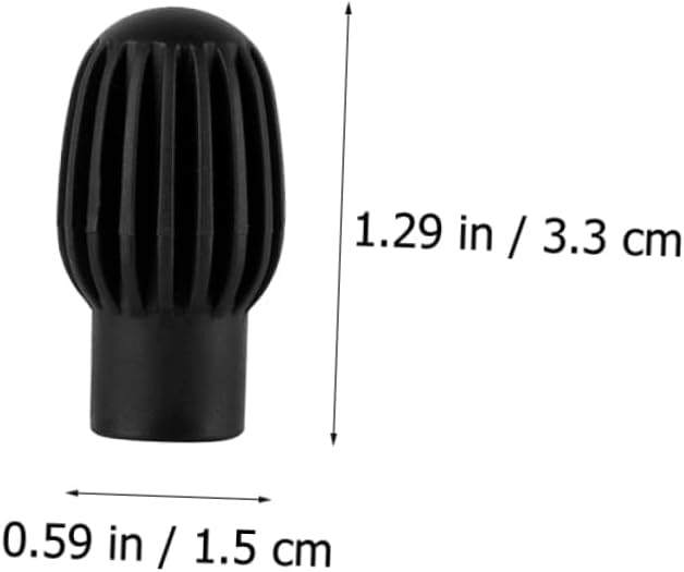 Kit silenciadores de baquetas para práctica de batería miniatura 5