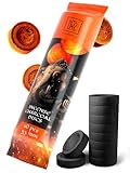 Charcoal Discs to Burn Incense - 10 pcs Charcoal for Incense Burning - 33 mm Most Quick Light Coals Tablets by M. ROSENFELD - 33 mm Resin Burner Rolls – Pack of 10 Instant Fire Coal Tablets