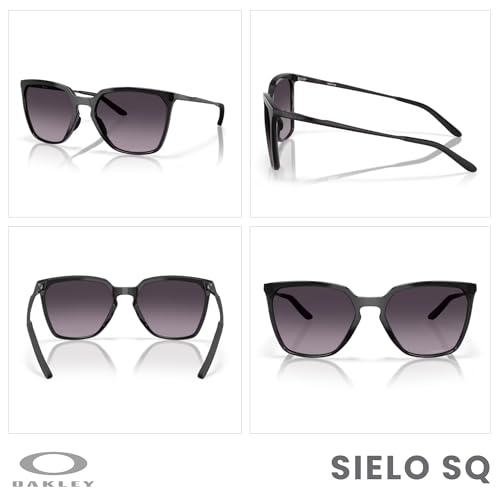 Oakley Sielo SQ OO9480 Rectangle Sunglasses for Women+ Bundle Accessory Leash Kit, Microfiber Pouch3