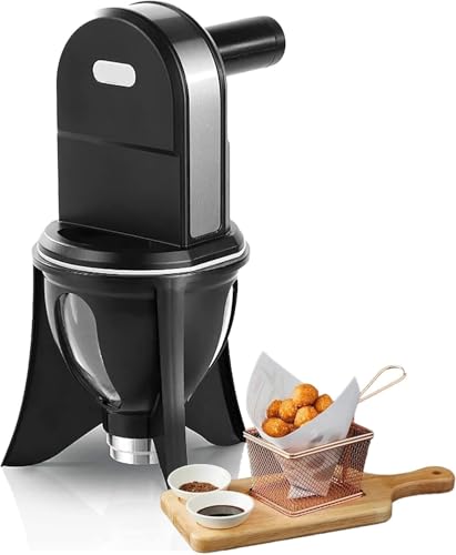 Máquina automática for formar albóndigas, pequeña máquina automática for hacer bolas de masa dulce, fabricación eléctrica comercial de bolas de pescado, 3 a la vez, máquina for hacer albóndigas