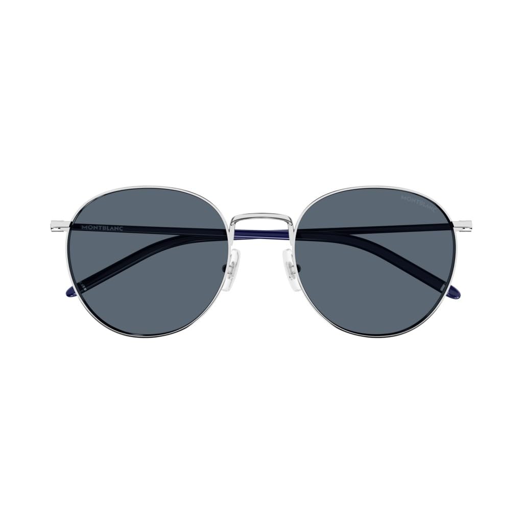 Montblanc MB0343SA Sunglass Man Metal Okulary, Męskie, Wielobarwny, Jeden Rozmiar