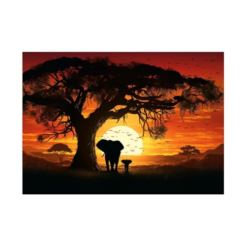 Peinture de paysage sur toile 40 x 60 cm aux finitions soignées