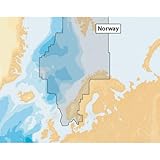 das Angler Navionics+ Seekarte (Large/XL9) Medium SD/microSD-Karte, Abdeckungsbereich 49XG - Norwegen