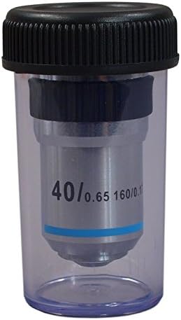 OMAX 40X Achromatic Objective Lens (Spring) for Compound Microscopes