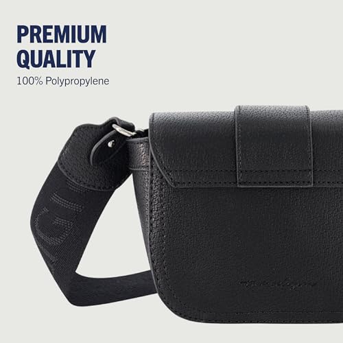 Image of True Religion Women's Women's Crossbody Bag, Mini Flap Adjustable Shoulder Handbag With Horseshoe Logo