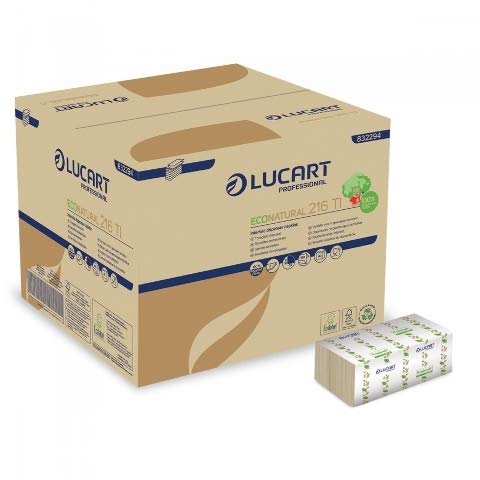 Tovaglioli di Carta 16x24 1 Velo Ecologici Per Distributori 40CFX150PZ