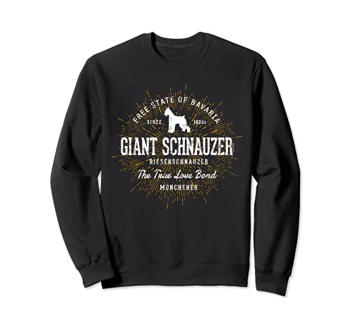 Giant Schnauzer per gli amanti dei cani Schnauzer gigante Felpa