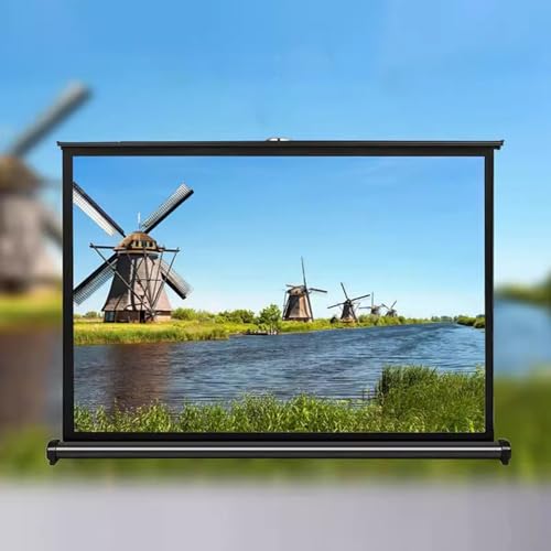 Pantalla Manual Portátil para Proyector 50" 16:9 miniatura 6