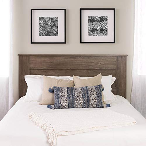 Pemberly Row Queen Flat Panel Headboard In Drifted Gray #TOP1