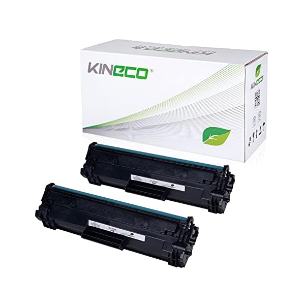 2X Toner von Kineco ersetzt HP 44A CF244A Doppelpack für Laserjet Pro MFP M28a M28w